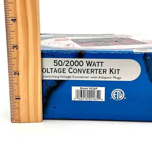 Voltage Converter Kit With Adaptor Plugs Model VCAP 50/2000 Watt Autoswitching - Picture 13 of 14